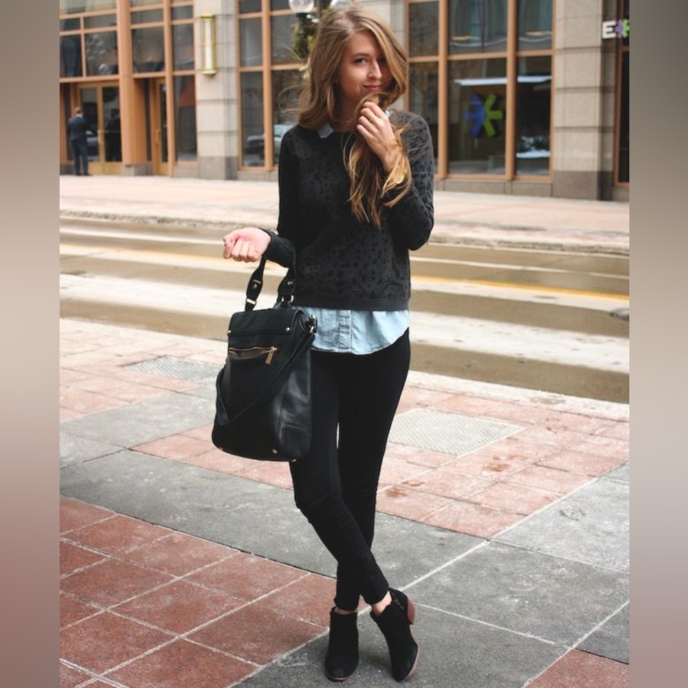 Blondo Black Waterproof Booties